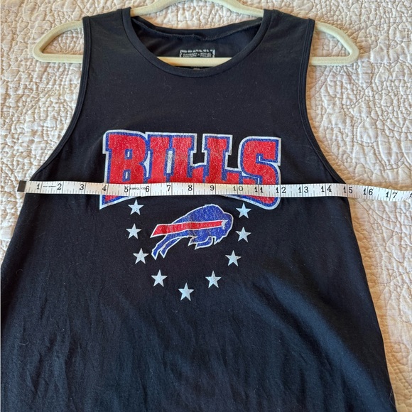 Women's Black Graphic Tank Top - Picture 6 of 8